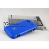 Полимерный TPU чехол для HTC Sensation Z710E (голубой)